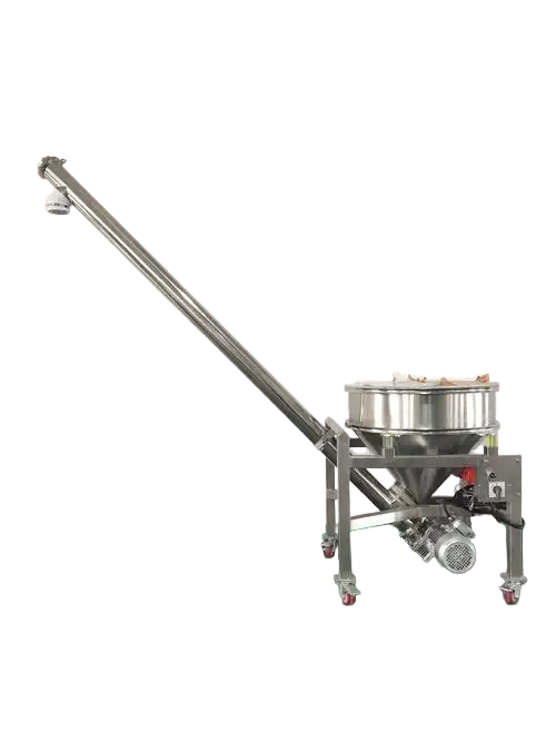 牡丹江螺旋上料機(jī)-螺旋提升機(jī)定制-化工食品行業(yè)高效輸送解決方案-節(jié)能省人工