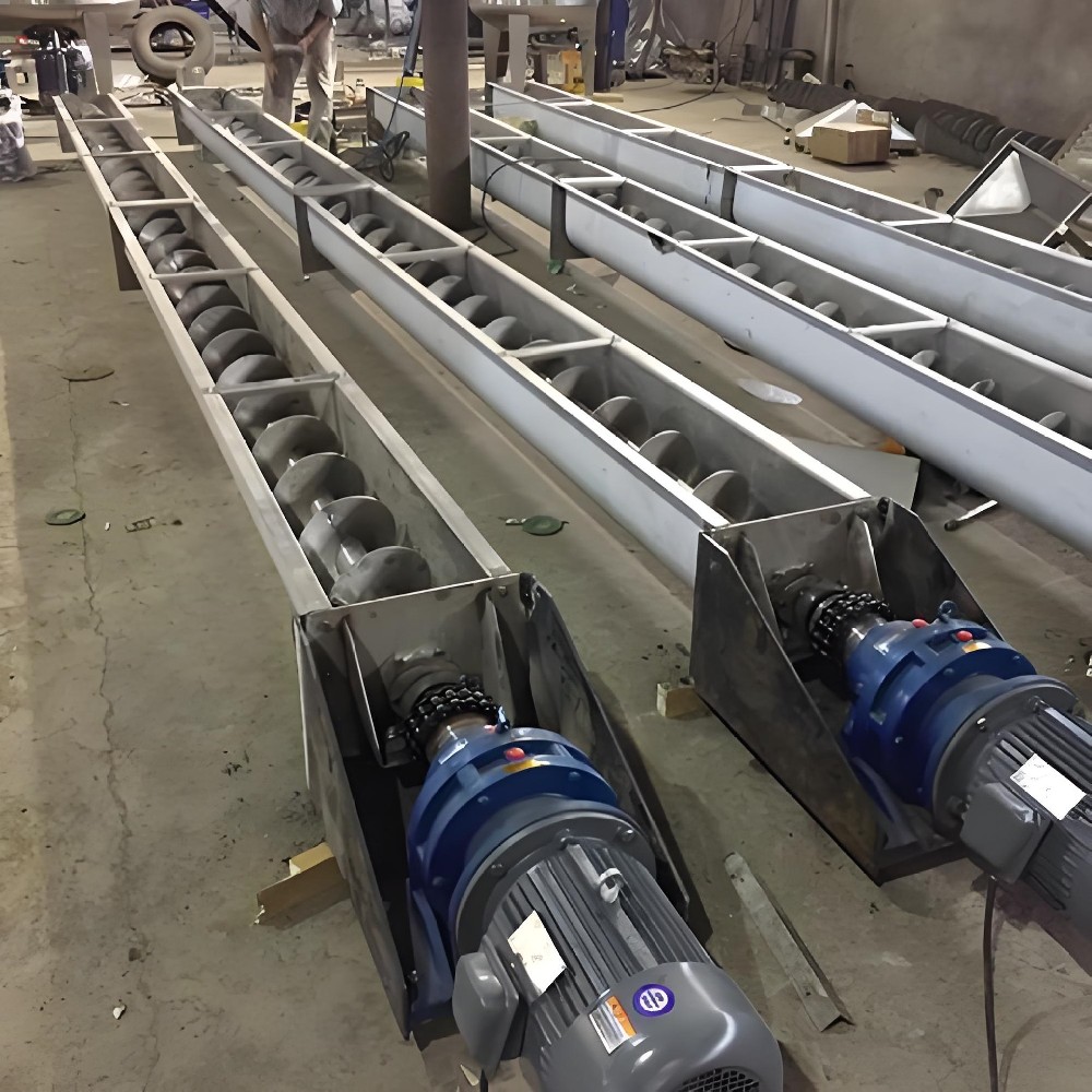 石灰粉螺旋上料機